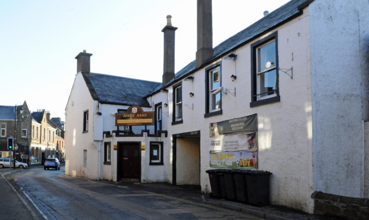 The row is over cash for a revamp of the former Airlie Arms Hotel.