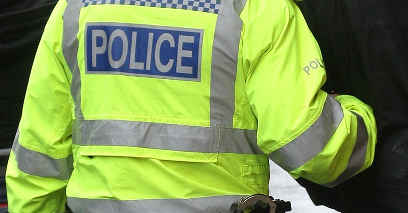 The Tayside Police community task force questioning people in the High Street, Dundee.   pictured are some potential trouble makers being moved on in the High Street.