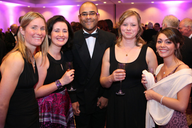 Photos from the Courier Business Awards 2013, held in the Fairmont St Andrews on November 1. Photo shows the team from Scaramanga. To buy any DC Thomson photograph phone 0800 318846 or email webphotosales@dcthomson.co.uk.