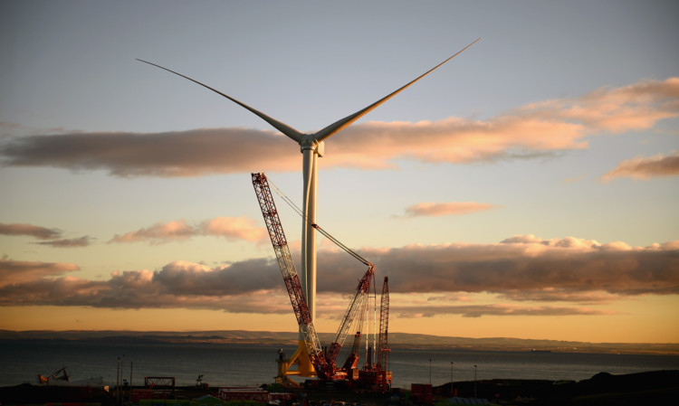 Cash generator? The worlds largest and most powerful offshore wind turbine is at Fife Energy Park in Methil.