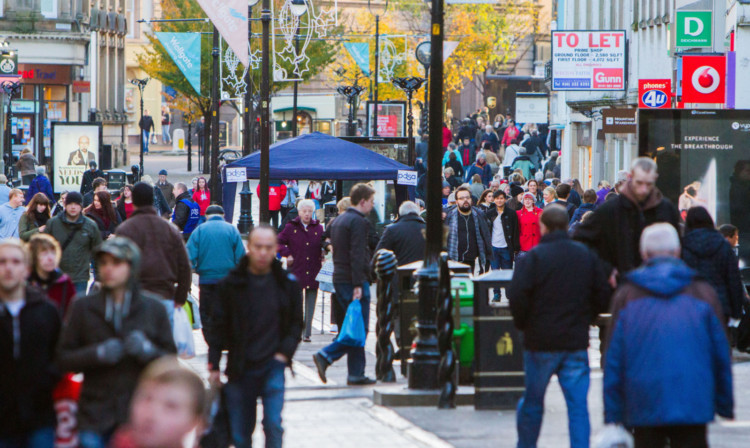 Dundee city centre could become more crowded in years to come according to new figures.