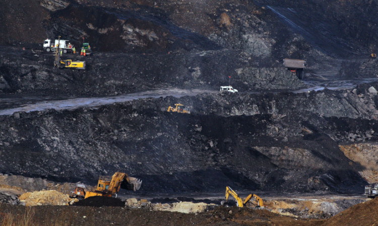 St Ninians opencast mine near Kelty, where 25 jobs will be created over the next year.