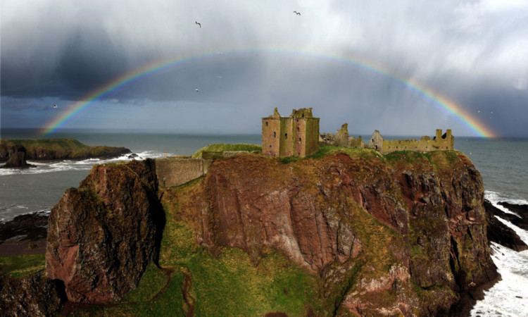 Dunnottar Castle.