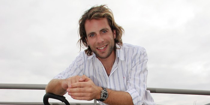 Cyclist Mark Beaumont, who has just cycled the length of the Americas.