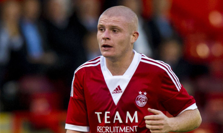 Craig Storie in action for Aberdeen.
