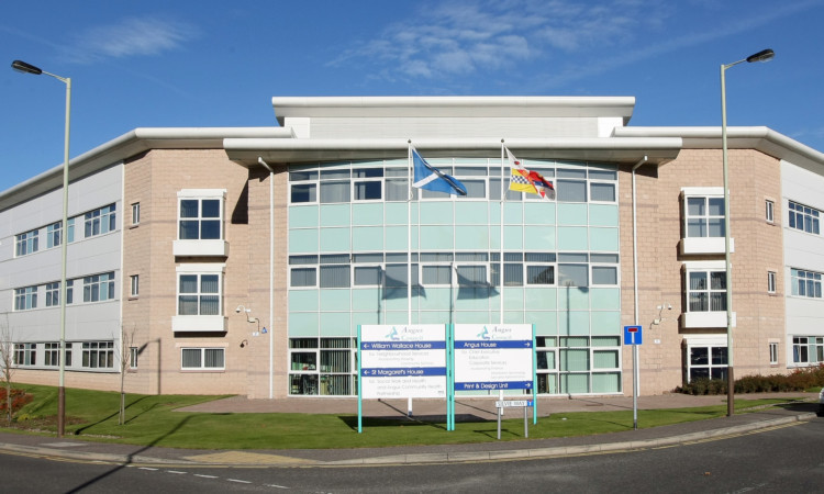 Angus Council's headquarters in Forfar.