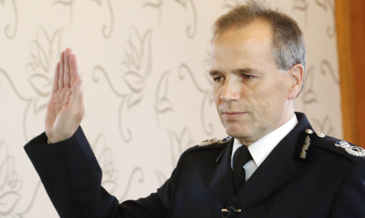 The report says a personality clash between Chief Constable Sir Stephen House (pictured) and SPA chief executive Vic Emery 'hampered' the forces merger.