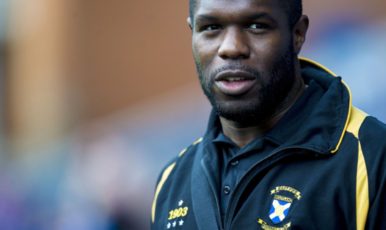 An East Fife tracksuit was as close as Christian Nade got to playing for the Bayview men.