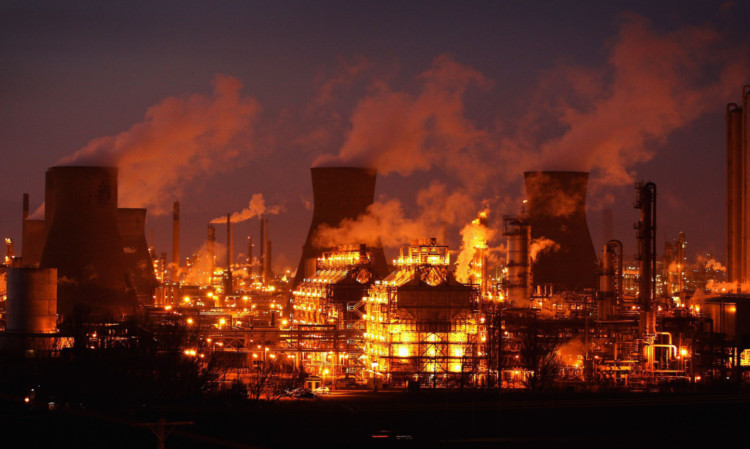 A new report highlights the importance of the Grangemouth chemical processing plant and oil refinery. Getty Images.