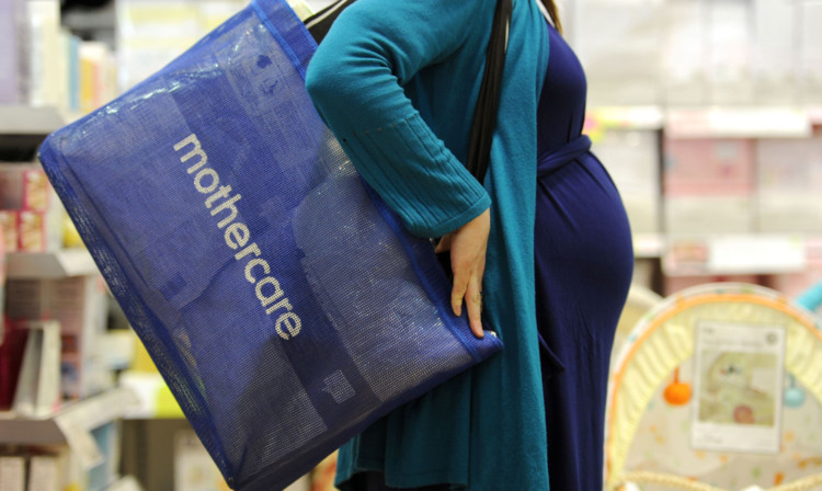 Moving in the right direction: Mothercare reported underlying profits of £2m.