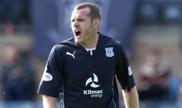 Craig Beattie made his debut for Dundee against Hamilton.