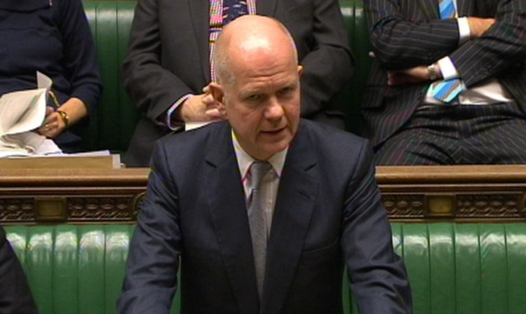 Mr Hague addresses MPs on the deal reached with Iran over its nuclear ambitions.
