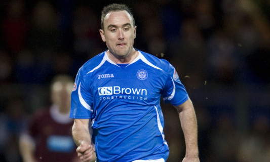 Lee Croft had a spell on loan at St Johnstone during the 2011-12 season.
