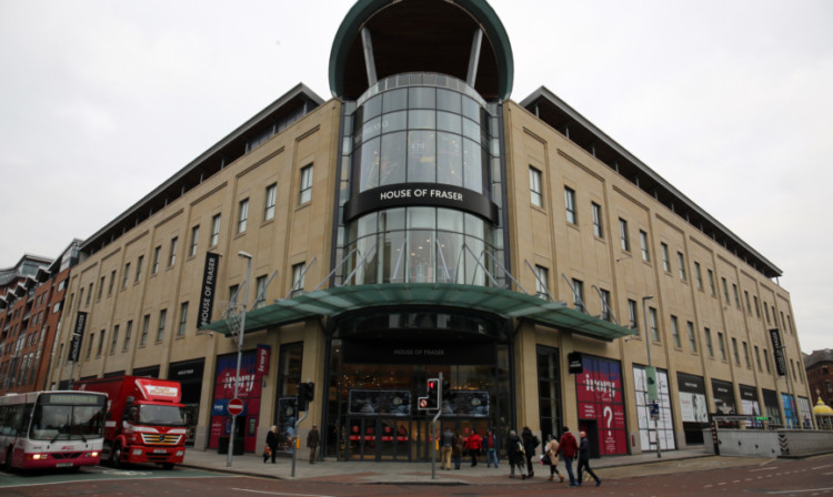 Victoria shopping centre in Belfast, where a car containing a bomb partially exploded.