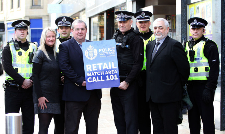 Shopkeepers and community police get the message across that they are determined to ensure the town is a safe place to shop.