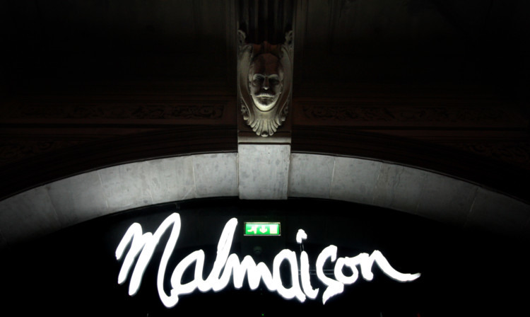 The Malmaison was due to open on Sunday.