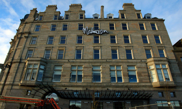 Flood damage is apparently responsible for the delayed opening of the Malmaison hotel chains new Dundee residence.