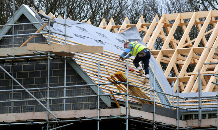 General view of new houses under construction in Derbyshire. PRESS ASSOCIATION Photo. Picture date: Tuesday February 28, 2012. See PA story. Photo credit should read: Rui Vieira/PA Wire