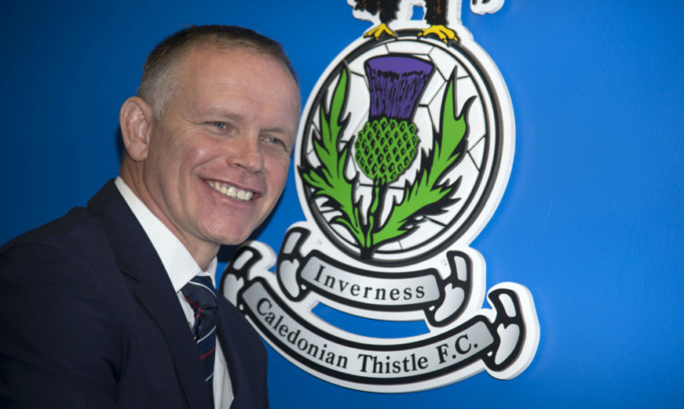 New ICT manager John Hughes is all smiles as he is unveiled to the media.