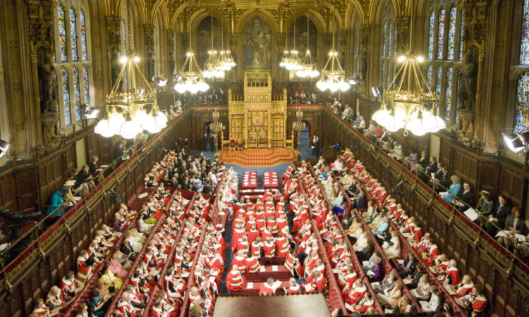 interior of House of Lords