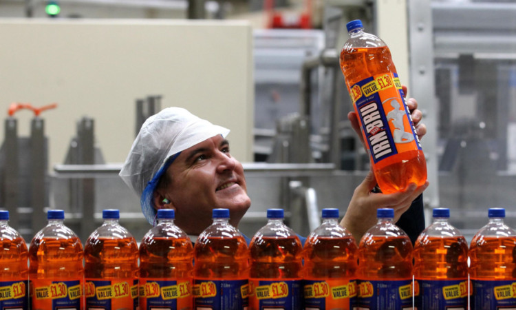 AG Barr, maker of Irn-Bru, announced an 8% autumn sales hike.