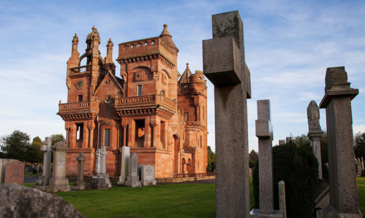 The mortuary chapel at Arbroath's Western Cemetery.