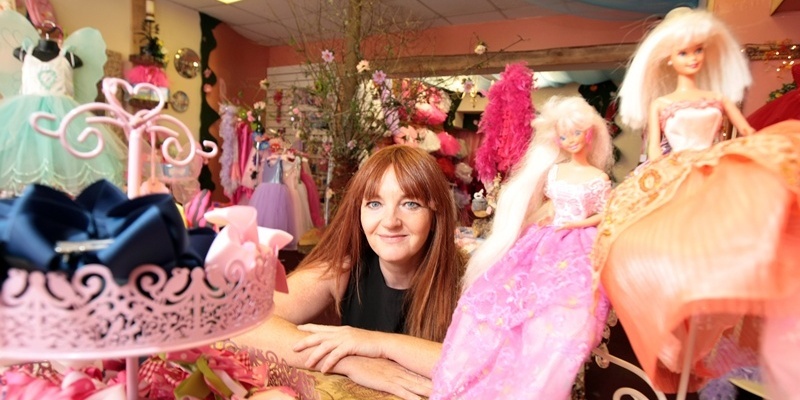 Kim Cessford, Courier 29.08.11 - pictured in her shop Sarah Lou, 145 High Street, Arbroath is Louise McGivney
