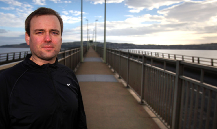 Joe Murphy will soon be very familiar with every inch of the Tay Road Bridge.