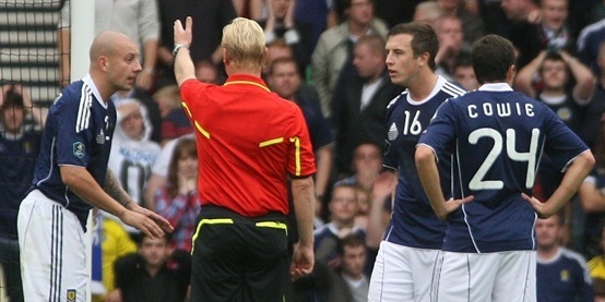 Gareth Jennings,Sunday Post....scotland v Czech , wilson questions the penalty decision