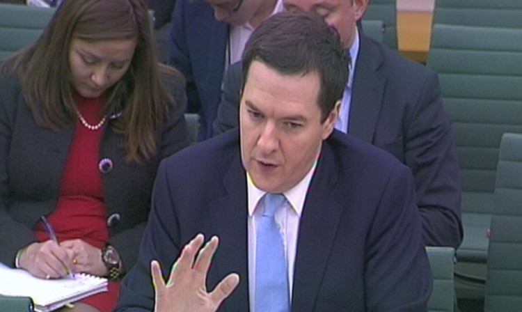 George Osborne answers questions from the Commons Treasury Select Committee.