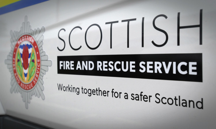 Kim Cessford - 11.06.13 - FOR FILE - pictured is the logo of the Scottish Fire and Rescue Service