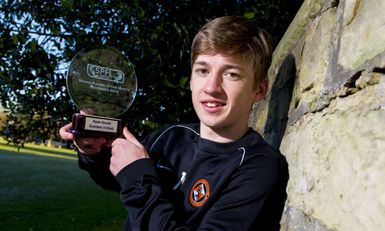 Ryan Gauld was recently named as the SPFL's Young Player of the Month for November.