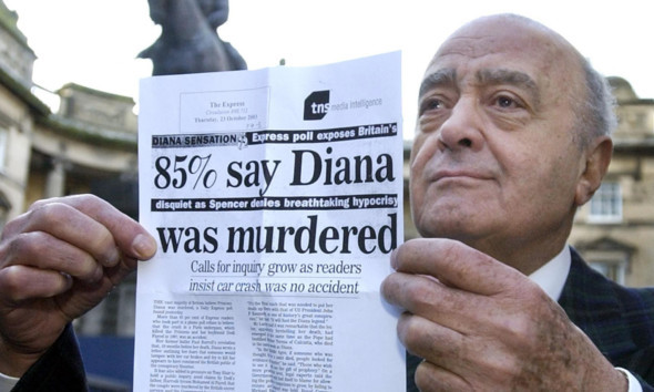 Mohamed Al Fayed has fought a long-running campaign to 'establish the truth'.