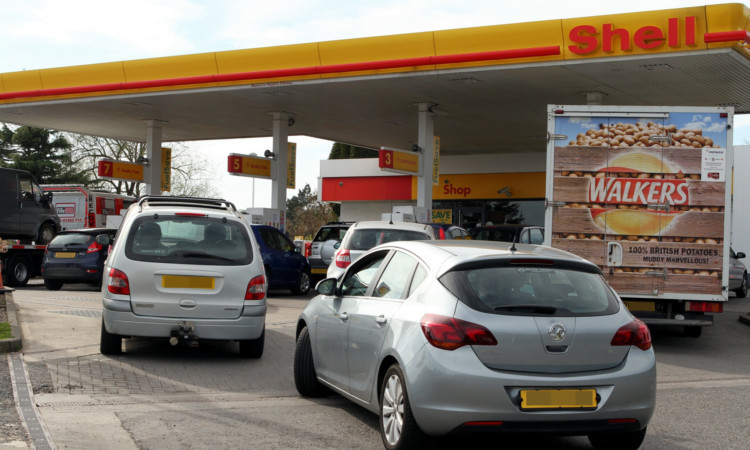 Carol Suttie denies embezzling cash from the Shell garage in Glenrothes.