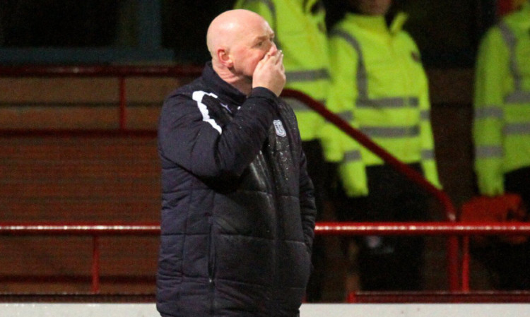 John Brown couldn't believe what he was seeing against Cowdenbeath.