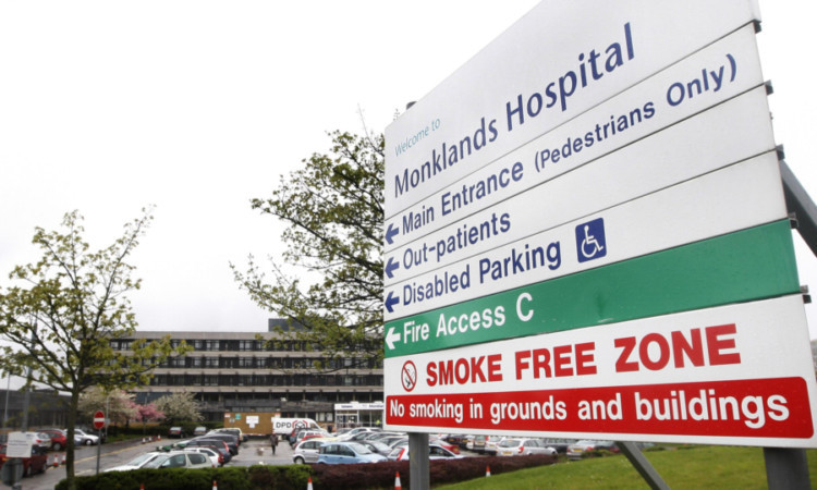 Monklands Hospital in Airdrie is being urged to improve care standards.