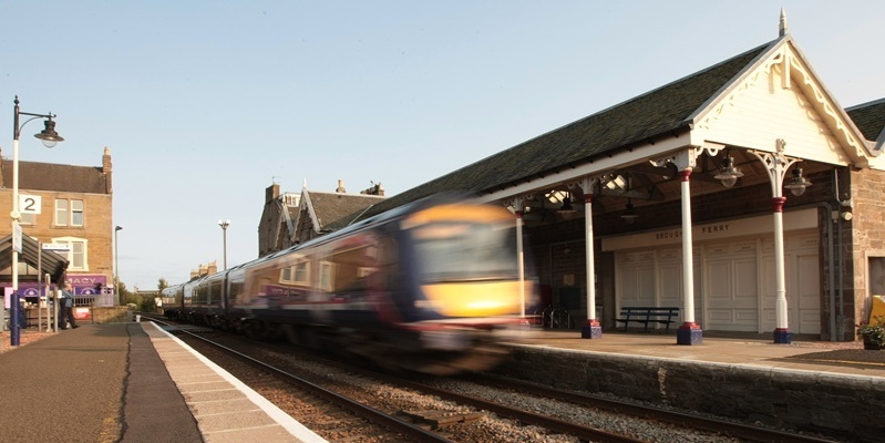 Kim Cessford, Courier 15.09.11 - pictured is the Broughty Ferry railway station which may soon be having more trains stopping