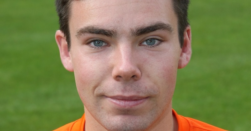 Head and shoulders of Ryan Dow, Dundee United FC.