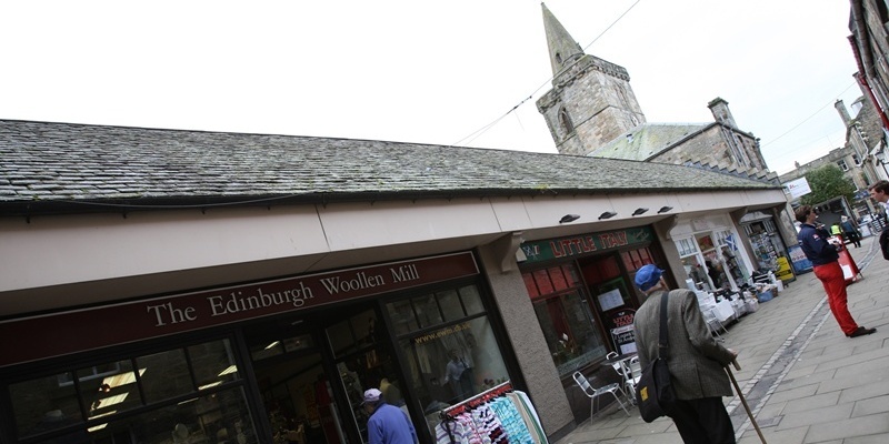 Kris Miller, Courier, 19/09/11. Picture today at Logies Lane, St Andrews shows some of the block of retail units which have been purchased for £4.55 million.