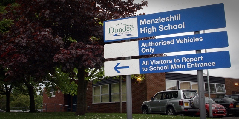 Menzieshill High School, Dundee.