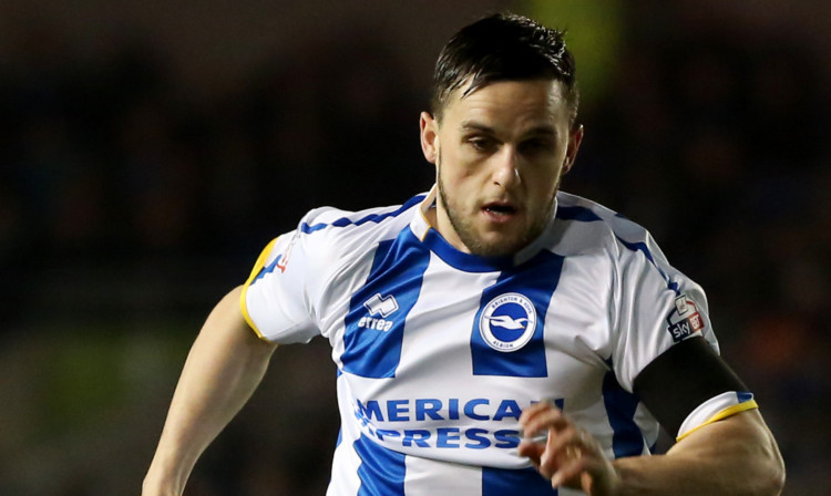 Craig Conway turning out for Brighton earlier this month.