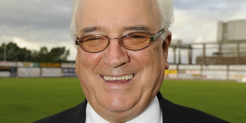 Sid Collumbine, chairman of East Fife FC.