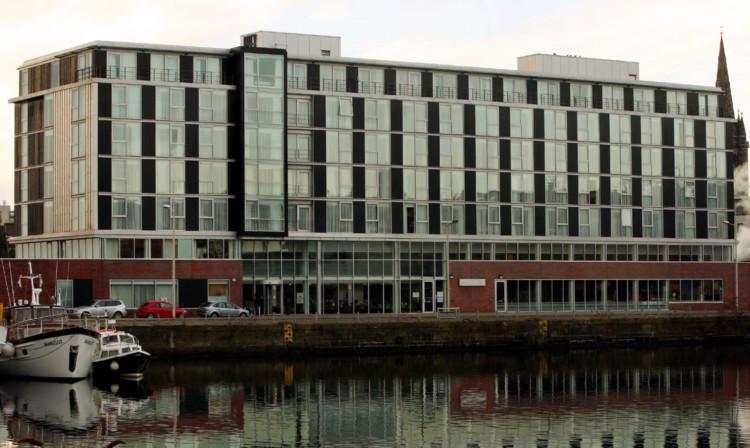 The Apex City Quay Hotel in Dundee.