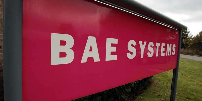John Stevenson, Courier, 27/09/11. Fife. Hillend Industrial Estate Dalgety Bay. Pic shows the BAE Systems sign outside factory they have just announced redundancies at the plant.