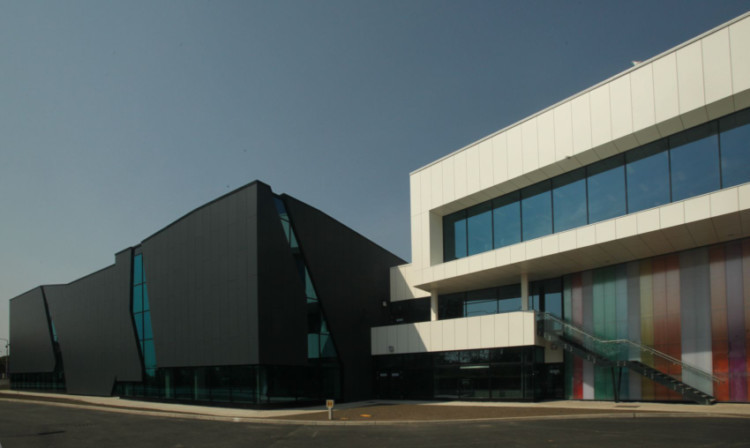 The Michael Woods Sports and Leisure Centre.