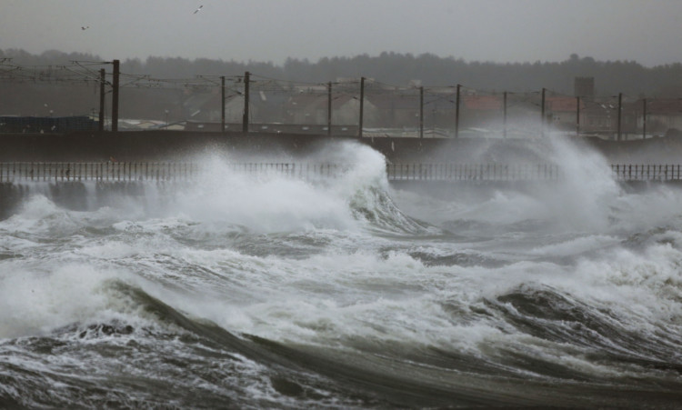 Severe gales have caused problemns across Scotland.