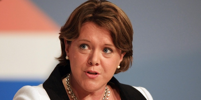 Maria Miller during the 'Reforming Welfare' session at the Conservative Party Annual Conference at the International Convention Centre, Birmingham.