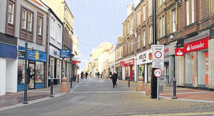 Arbroath High Street.