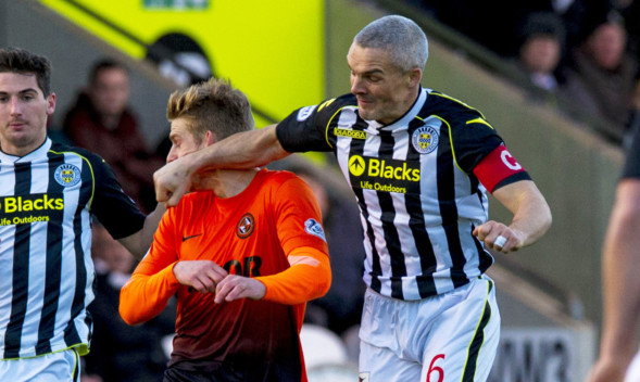 The tussle between Jim Goodwin (right) and Stuart Armstrong has been reported to the SFA.