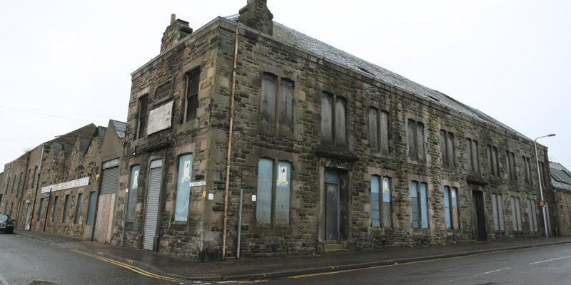 The former Hawkleymuir textile factory, Kirkcaldy, which developers want to convert into 55 flats.